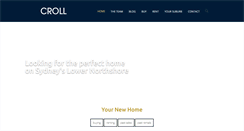 Desktop Screenshot of croll.com.au